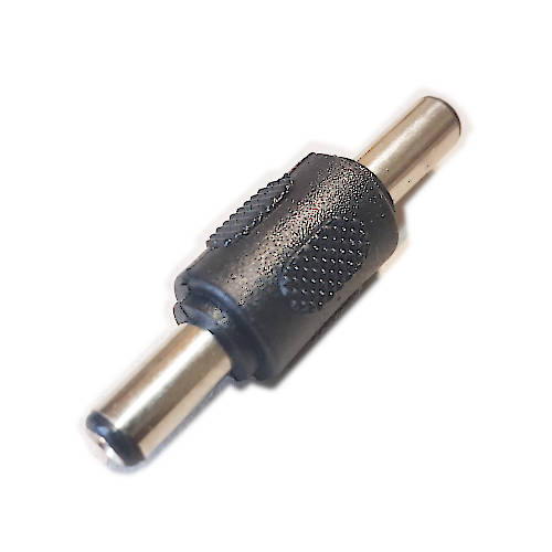 ADAPTADOR DC HUECO 5,5 x 2,1 mm MACHO-MACHO ADAPTADOR DC HUECO 5,5 x 2,1 mm MACHO-MACHO