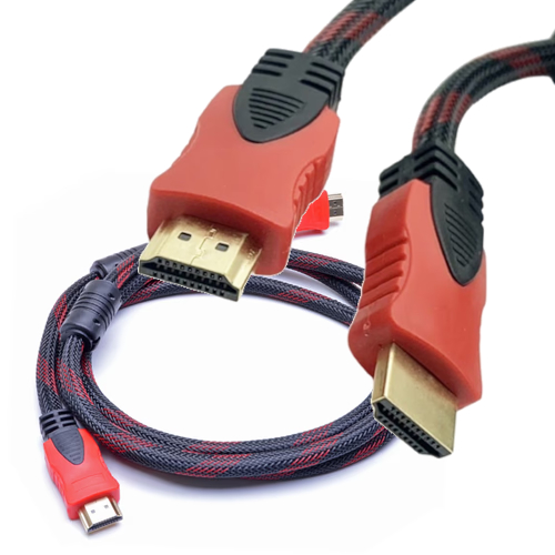 CABLE HDMI MACHO - MACHO 1,8 MTS V1.4 1080P ACORDONADO CABLE HDMI MACHO - MACHO 1,8 MTS V1.4 1080P ACORDONADO