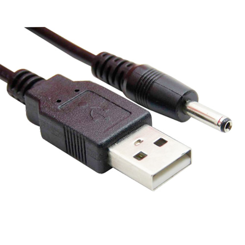 CABLE USB A MACHO / PLUG DC 3,5 x 1,35mm LARGO 1 m NISUTA CABLE USB A MACHO / PLUG DC 3,5 x 1,35mm LARGO 1 m NISUTA