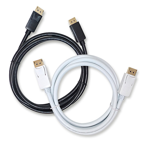 CABLE DISPLAYPORT MACHO-MACHO 3 MTS 1.2V 4K BLANCO