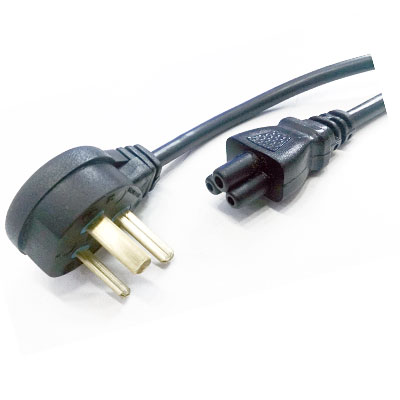 CABLE PODER ALIMENTACION 220V TREBOL PARA NOTEBOOK 1,4 MTS 3x0,75 mm2 CABLE PODER ALIMENTACION 220V TREBOL PARA NOTEBOOK 1,4 MTS 3x0,75 mm2