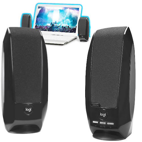  PARLANTES USB LOGITECH S150 NEGRO 1,2W 