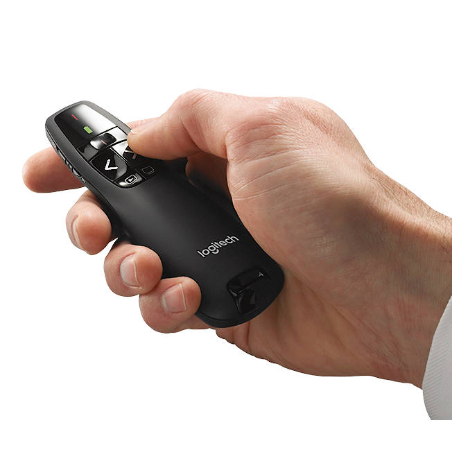 PUNTERO PRESENTACIONES INALAMBRICO LOGITECH R400