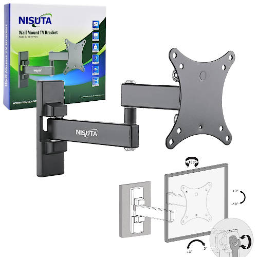 SOPORTE TV PARED 27 a 13 PULG MAX 15KG NISUTA NSSOTV27L SOPORTE TV PARED 27 a 13 PULG MAX 15KG NISUTA NSSOTV27L