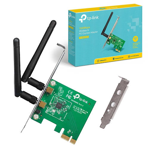 PLACA RED PCI-E WIFI N 300MBPS TP-LINK 2ANT 2DBI TL-WN881ND PLACA RED PCI-E WIFI N 300MBPS TP-LINK 2ANT 2DBI TL-WN881ND