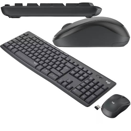 KIT TECLADO Y MOUSE LOGITECH INALAMBRICO MK295 SILENCIOSO ESPANOL KIT TECLADO Y MOUSE LOGITECH INALAMBRICO MK295 SILENCIOSO ESPANOL