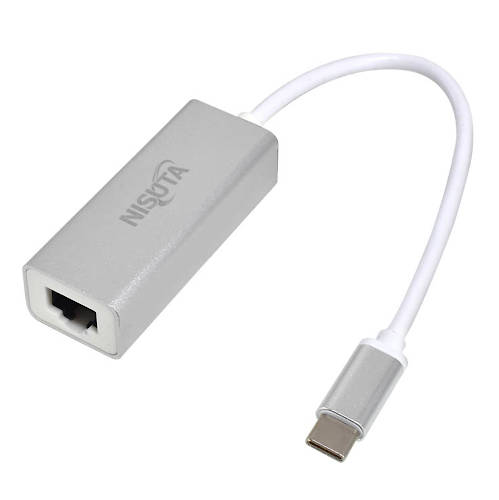 ADAPTADOR RED RJ45 USB-C GIGABIT NISUTA NSCOUSCRG
