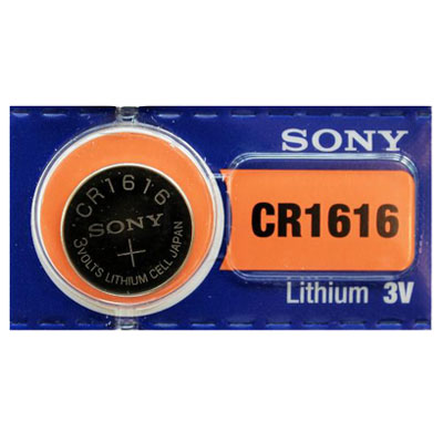 PILA CR1616 SONY LITIO 3V BLISTER x1 VENCIMIENTO 2026