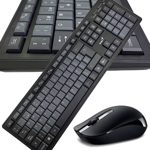 KIT TECLADO Y MOUSE GENIUS INALAMBRICO KM-8200 ESPANOL KIT TECLADO Y MOUSE GENIUS INALAMBRICO KM-8200 ESPANOL
